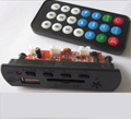 FM MP3 module with remote control