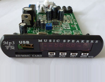 digital audio amplifier with MP3