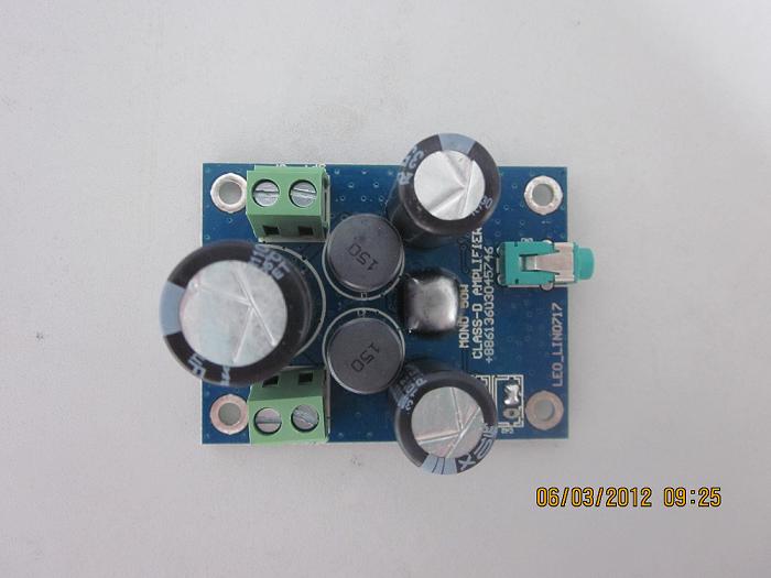 Digital 50W mono amplifier module