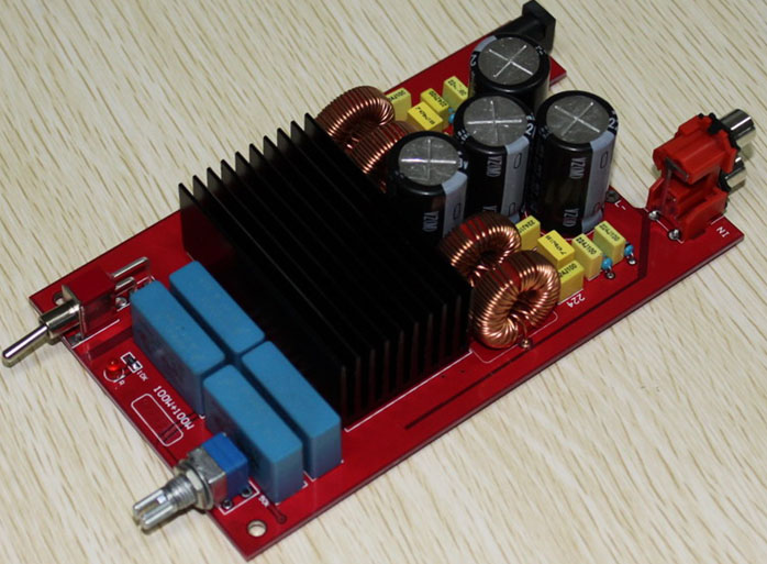 class D power amplifier module 2*100W