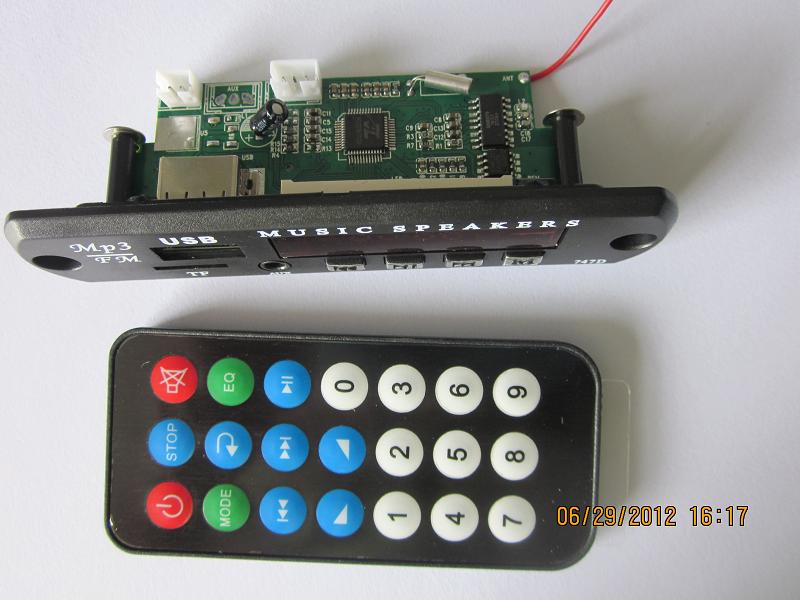MP3 module with display