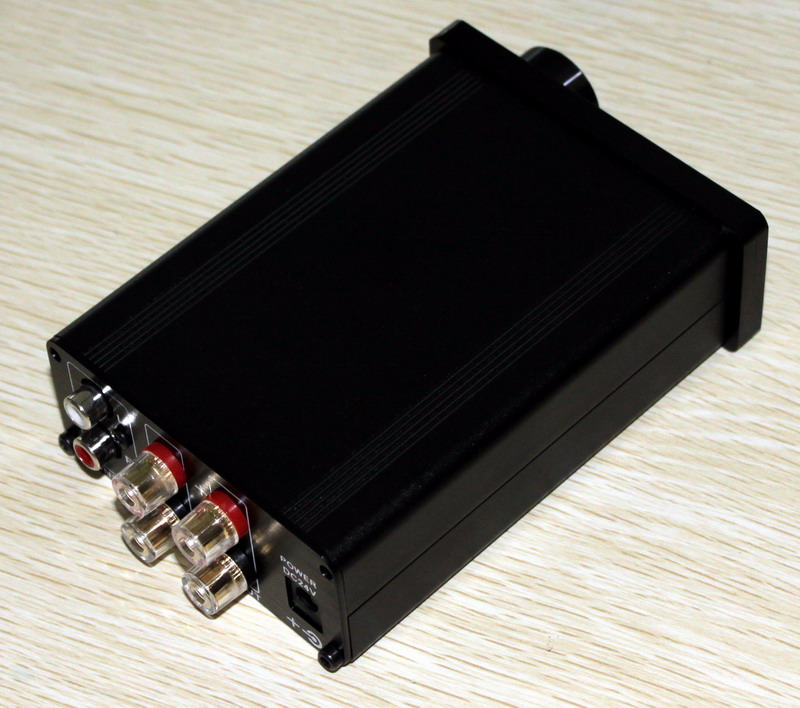 2*50W class D amplifier with power supply