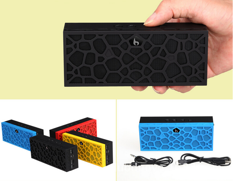 hotsell  Portable Honeycomb Shaped Bluetooth Speaker BT Speaker