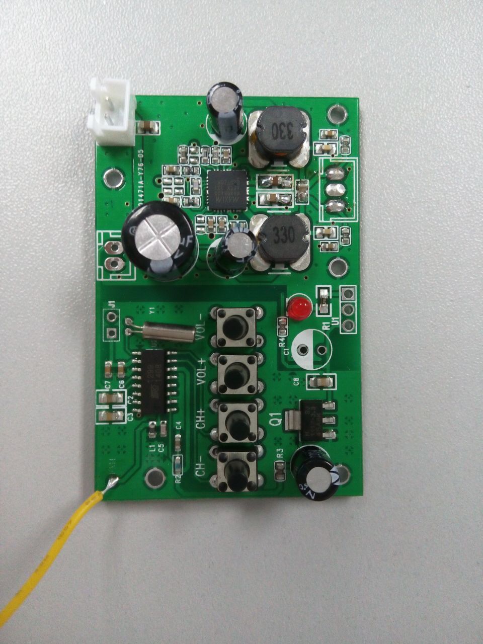 4ohm 15W mono FM amplifier board @12V