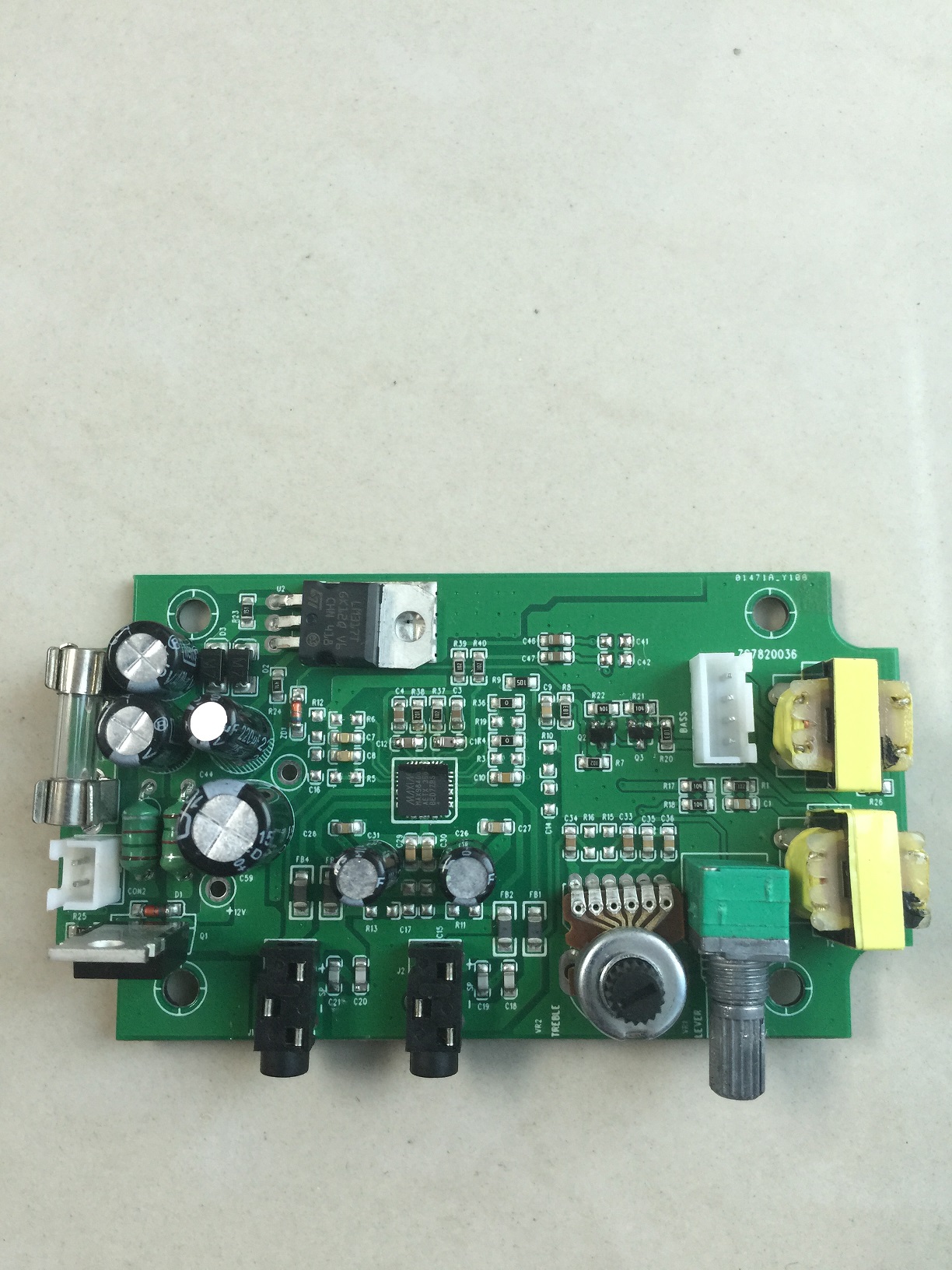 MAX98400A class D  audio amplifier board 2*15W with volume control