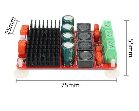 TPA3116 50W X 2 Dual-channel+ PBTL 100W Mono Digital Amplifier Board Power Module