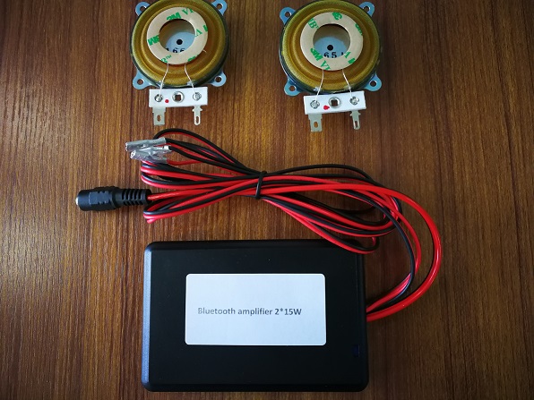 CE arppoval bluetooth amplifier 2*15W for bathroom mirror furtuniture