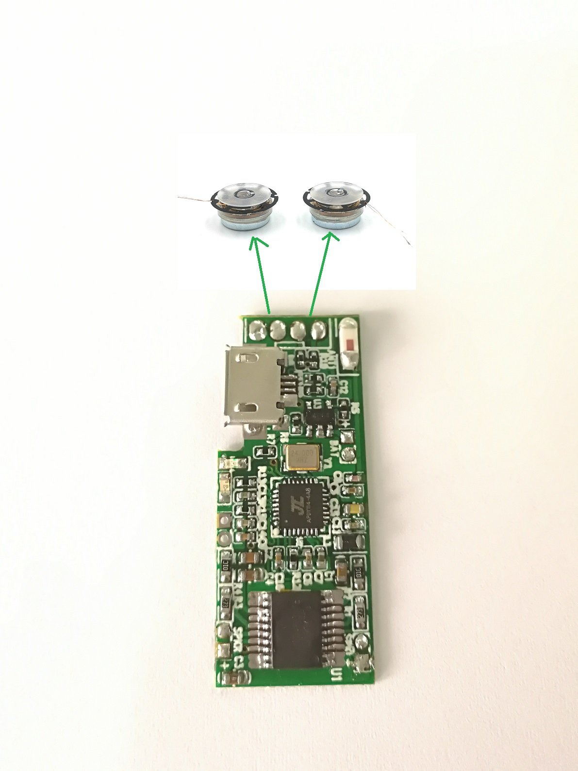 bluetooth amplifier board for bone transducer